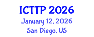 International Conference on Trauma: Theory and Practice (ICTTP) January 12, 2026 - San Diego, United States International Conference on Trauma: Theory and Practice (ICTTP) January 12, 2026 - San Diego, United States