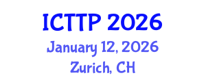 International Conference on Trauma: Theory and Practice (ICTTP) January 12, 2026 - Zurich, Switzerland International Conference on Trauma: Theory and Practice (ICTTP) January 12, 2026 - Zurich, Switzerland