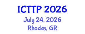 International Conference on Trauma: Theory and Practice (ICTTP) July 24, 2026 - Rhodes, Greece International Conference on Trauma: Theory and Practice (ICTTP) July 24, 2026 - Rhodes, Greece