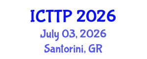 International Conference on Trauma: Theory and Practice (ICTTP) July 03, 2026 - Santorini, Greece International Conference on Trauma: Theory and Practice (ICTTP) July 03, 2026 - Santorini, Greece