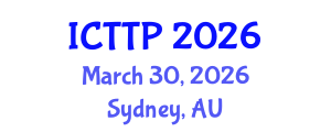 International Conference on Trauma: Theory and Practice (ICTTP) March 30, 2026 - Sydney, Australia International Conference on Trauma: Theory and Practice (ICTTP) March 30, 2026 - Sydney, Australia