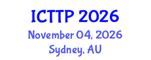 International Conference on Trauma: Theory and Practice (ICTTP) November 04, 2026 - Sydney, Australia International Conference on Trauma: Theory and Practice (ICTTP) November 04, 2026 - Sydney, Australia