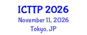 International Conference on Trauma: Theory and Practice (ICTTP) November 11, 2026 - Tokyo, Japan International Conference on Trauma: Theory and Practice (ICTTP) November 11, 2026 - Tokyo, Japan