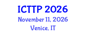 International Conference on Trauma: Theory and Practice (ICTTP) November 11, 2026 - Venice, Italy International Conference on Trauma: Theory and Practice (ICTTP) November 11, 2026 - Venice, Italy