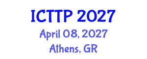 International Conference on Trauma: Theory and Practice (ICTTP) April 08, 2027 - Athens, Greece International Conference on Trauma: Theory and Practice (ICTTP) April 08, 2027 - Athens, Greece