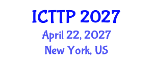International Conference on Trauma: Theory and Practice (ICTTP) April 22, 2027 - New York, United States International Conference on Trauma: Theory and Practice (ICTTP) April 22, 2027 - New York, United States