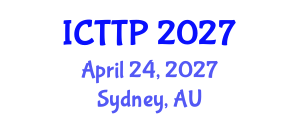 International Conference on Trauma: Theory and Practice (ICTTP) April 24, 2027 - Sydney, Australia International Conference on Trauma: Theory and Practice (ICTTP) April 24, 2027 - Sydney, Australia