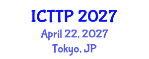 International Conference on Trauma: Theory and Practice (ICTTP) April 22, 2027 - Tokyo, Japan International Conference on Trauma: Theory and Practice (ICTTP) April 22, 2027 - Tokyo, Japan