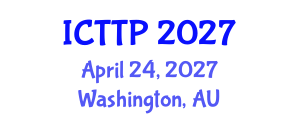International Conference on Trauma: Theory and Practice (ICTTP) April 24, 2027 - Washington, Australia International Conference on Trauma: Theory and Practice (ICTTP) April 24, 2027 - Washington, Australia
