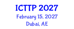 International Conference on Trauma: Theory and Practice (ICTTP) February 15, 2027 - Dubai, United Arab Emirates International Conference on Trauma: Theory and Practice (ICTTP) February 15, 2027 - Dubai, United Arab Emirates