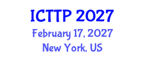 International Conference on Trauma: Theory and Practice (ICTTP) February 17, 2027 - New York, United States International Conference on Trauma: Theory and Practice (ICTTP) February 17, 2027 - New York, United States