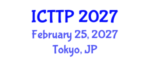 International Conference on Trauma: Theory and Practice (ICTTP) February 25, 2027 - Tokyo, Japan International Conference on Trauma: Theory and Practice (ICTTP) February 25, 2027 - Tokyo, Japan