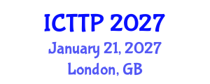 International Conference on Trauma: Theory and Practice (ICTTP) January 21, 2027 - London, United Kingdom International Conference on Trauma: Theory and Practice (ICTTP) January 21, 2027 - London, United Kingdom
