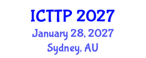 International Conference on Trauma: Theory and Practice (ICTTP) January 28, 2027 - Sydney, Australia International Conference on Trauma: Theory and Practice (ICTTP) January 28, 2027 - Sydney, Australia