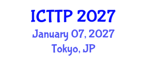 International Conference on Trauma: Theory and Practice (ICTTP) January 07, 2027 - Tokyo, Japan International Conference on Trauma: Theory and Practice (ICTTP) January 07, 2027 - Tokyo, Japan