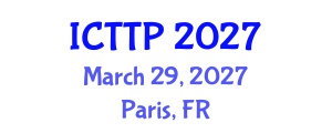 International Conference on Trauma: Theory and Practice (ICTTP) March 29, 2027 - Paris, France International Conference on Trauma: Theory and Practice (ICTTP) March 29, 2027 - Paris, France
