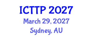 International Conference on Trauma: Theory and Practice (ICTTP) March 29, 2027 - Sydney, Australia International Conference on Trauma: Theory and Practice (ICTTP) March 29, 2027 - Sydney, Australia