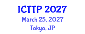 International Conference on Trauma: Theory and Practice (ICTTP) March 25, 2027 - Tokyo, Japan International Conference on Trauma: Theory and Practice (ICTTP) March 25, 2027 - Tokyo, Japan