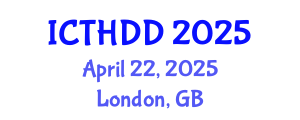 International Conference on Treatment of Hypertension, Dyslipidemia and Diabetes (ICTHDD) April 22, 2025 - London, United Kingdom