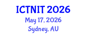 International Conference on Trends in Neutrosophic Information Theory (ICTNIT) May 17, 2026 - Sydney, Australia