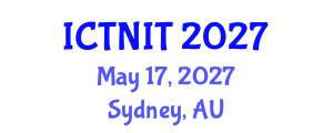 International Conference on Trends in Neutrosophic Information Theory (ICTNIT) May 17, 2027 - Sydney, Australia