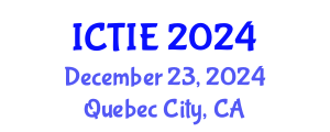 International Conference on Tribology and Interface Engineering (ICTIE) December 23, 2024 - Quebec City, Canada