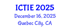 International Conference on Tribology and Interface Engineering (ICTIE) December 16, 2025 - Quebec City, Canada