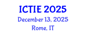 International Conference on Tribology and Interface Engineering (ICTIE) December 13, 2025 - Rome, Italy