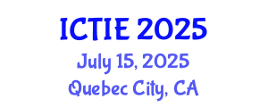 International Conference on Tribology and Interface Engineering (ICTIE) July 15, 2025 - Quebec City, Canada