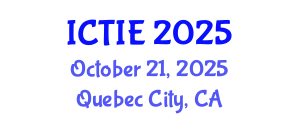 International Conference on Tribology and Interface Engineering (ICTIE) October 21, 2025 - Quebec City, Canada