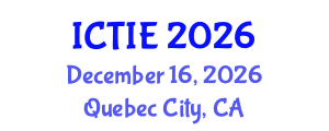 International Conference on Tribology and Interface Engineering (ICTIE) December 16, 2026 - Quebec City, Canada International Conference on Tribology and Interface Engineering (ICTIE) December 16, 2026 - Quebec City, Canada