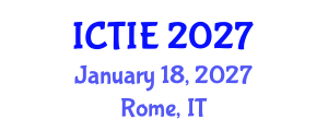 International Conference on Tribology and Interface Engineering (ICTIE) January 18, 2027 - Rome, Italy International Conference on Tribology and Interface Engineering (ICTIE) January 18, 2027 - Rome, Italy