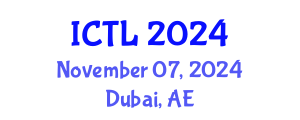 International Conference on Tribology and Lubrication (ICTL) November 07, 2024 - Dubai, United Arab Emirates