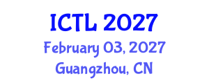 International Conference on Tribology and Lubrication (ICTL) February 03, 2027 - Guangzhou, China International Conference on Tribology and Lubrication (ICTL) February 03, 2027 - Guangzhou, China