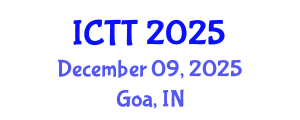 International Conference on Tribology Technology (ICTT) December 09, 2025 - Goa, India
