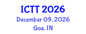 International Conference on Tribology Technology (ICTT) December 09, 2026 - Goa, India International Conference on Tribology Technology (ICTT) December 09, 2026 - Goa, India