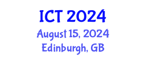 International Conference on Tuberculosis (ICT) August 15, 2024 - Edinburgh, United Kingdom