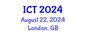 International Conference on Tuberculosis (ICT) August 22, 2024 - London, United Kingdom
