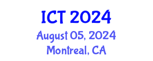 International Conference on Tuberculosis (ICT) August 05, 2024 - Montreal, Canada