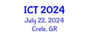International Conference on Tuberculosis (ICT) July 22, 2024 - Crete, Greece