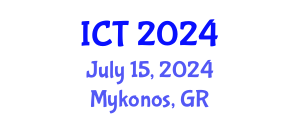 International Conference on Tuberculosis (ICT) July 15, 2024 - Mykonos, Greece
