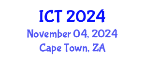 International Conference on Tuberculosis (ICT) November 04, 2024 - Cape Town, South Africa