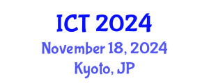 International Conference on Tuberculosis (ICT) November 18, 2024 - Kyoto, Japan