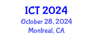 International Conference on Tuberculosis (ICT) October 28, 2024 - Montreal, Canada