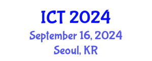 International Conference on Tuberculosis (ICT) September 16, 2024 - Seoul, Republic of Korea