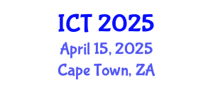 International Conference on Tuberculosis (ICT) April 15, 2025 - Cape Town, South Africa