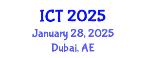 International Conference on Tuberculosis (ICT) January 28, 2025 - Dubai, United Arab Emirates