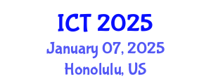 International Conference on Tuberculosis (ICT) January 07, 2025 - Honolulu, United States