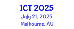 International Conference on Tuberculosis (ICT) July 21, 2025 - Melbourne, Australia