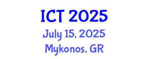 International Conference on Tuberculosis (ICT) July 15, 2025 - Mykonos, Greece